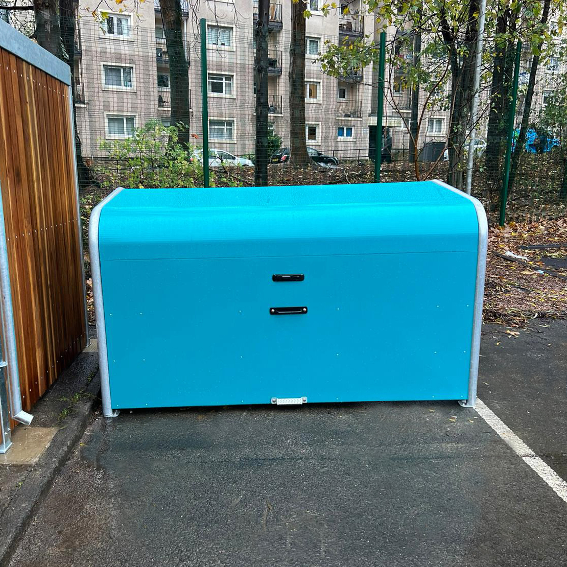 Drygate Brewery Bike Hangar